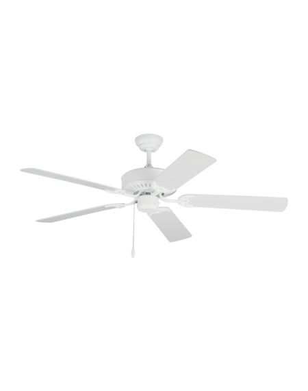 Visual Comfort Fan Haven Dc 52" Indoor Ceiling Fan in Matte White