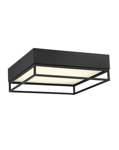  Creswell Square LED Ceiling Light in English Bronze