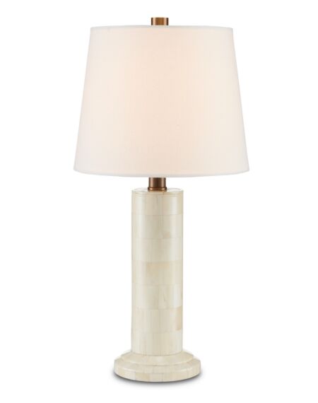 Osso 1-Light Table Lamp in Natural Bone