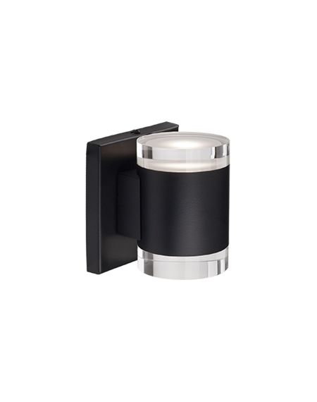  Norfolk LED Wall Sconce in Black