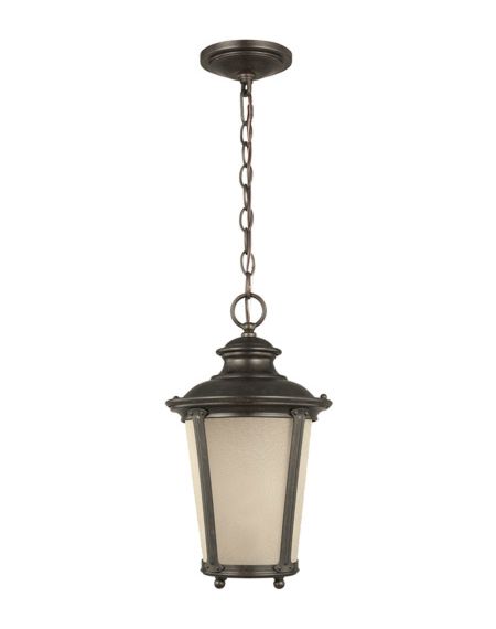 Generation Lighting Cape May Outdoor Hanging Light in Burled Iron