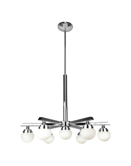 Classic 7-Light Dimmable LED Chandelier