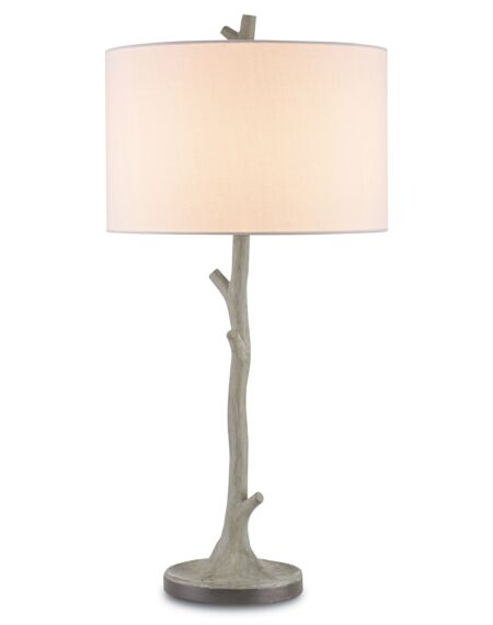 Currey & Company 30" Beaujon Table Lamp in Portland and Aged Steel
