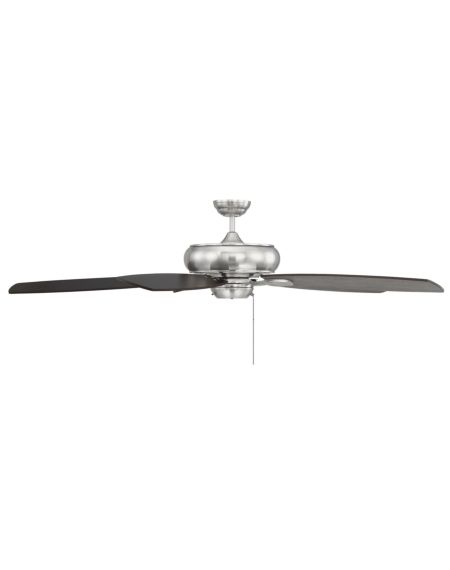  Salon Wind Star 68" 5-Blade Ceiling Fan in Brushed Pewter
