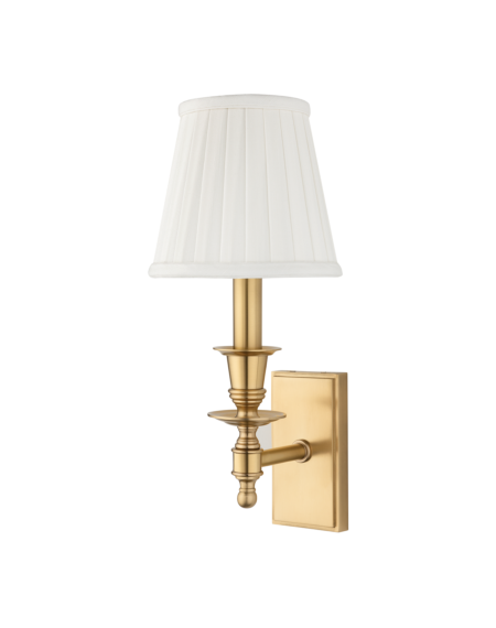  Ludlow Wall Sconce in Aged Brass
