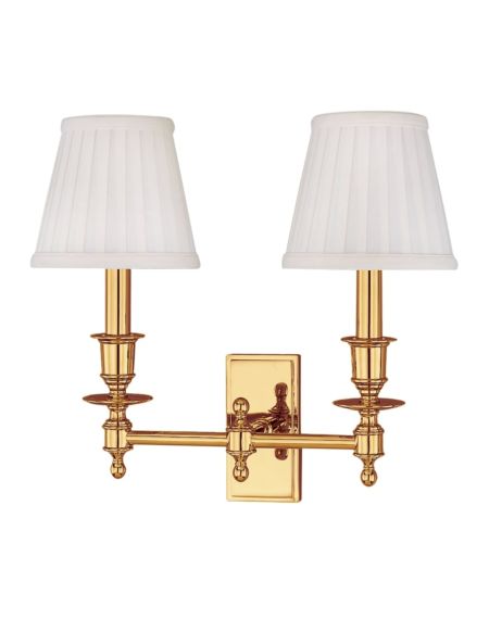  Ludlow Wall Sconce in Polished Bronze