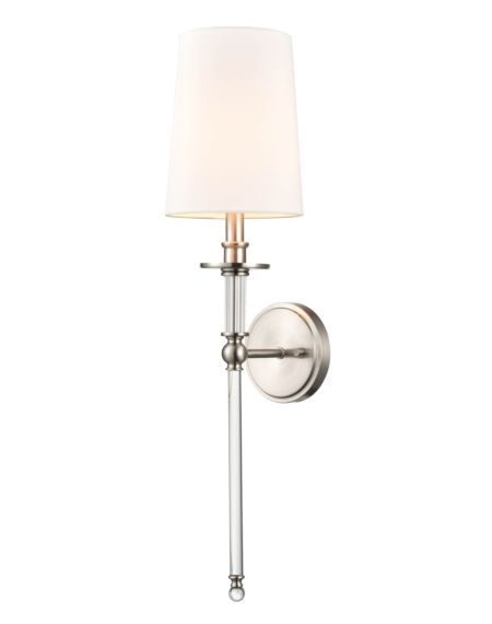  Wall Sconce in Satin Nickel