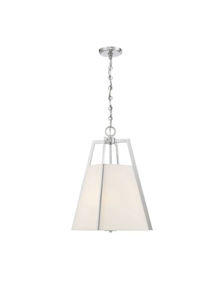 Mansfield 3-Light Pendant in Polished Chrome