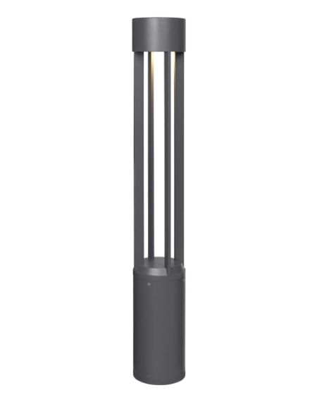 Visual Comfort Modern Turbo 41" Pathway Light in Charcoal