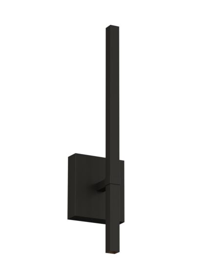 Filo 1-Light 23.00"H LED Outdoor Wall Mount in Black