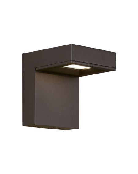 Visual Comfort Modern Taag 6" Outdoor Wall Light in Bronze
