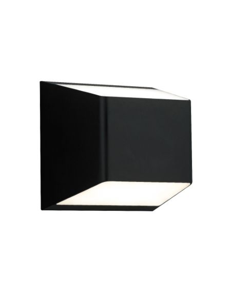 Visual Comfort Modern Ebb 3000K LED 4" Wall Sconce in Black