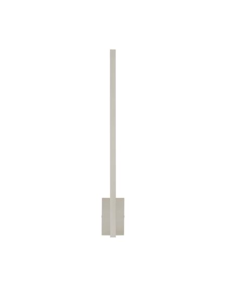 Stagger 1-Light 25.10"H LED Wall Sconce in Polished Nickel