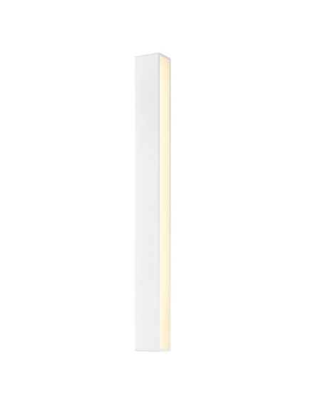 Sonneman Sideways 36.25 Inch LED Wall Sconce in Textured White