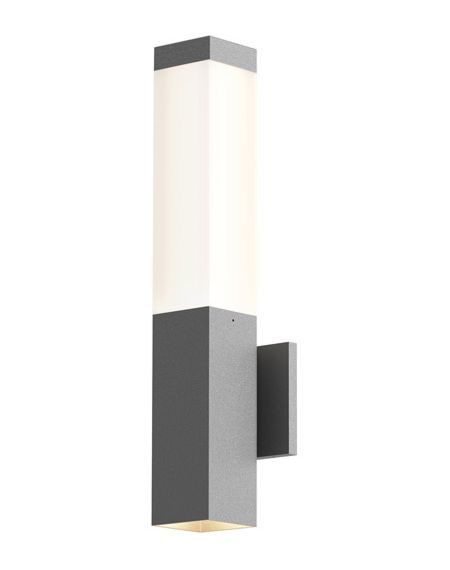  Square Column™ Wall Sconce in Textured Gray