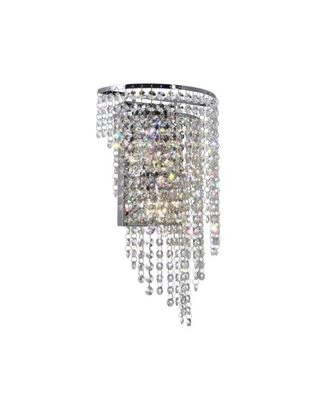 CWI Lighting Prism 3 Light Wall Sconce with Chrome finish