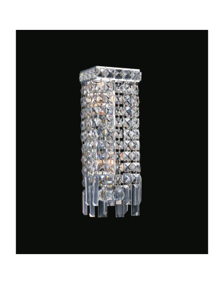 CWI Lighting Colosseum 2 Light Wall Sconce with Chrome finish