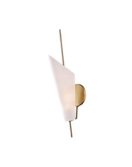  Cooper Wall Sconce in Aged Brass