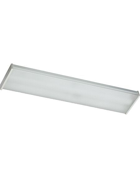 Ceiling Mount Wrap Series 2-Light Ceiling Mount in White