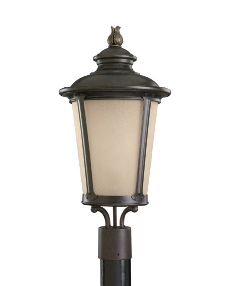 Generation Lighting Cape May 23" Outdoor Post Light in Burled Iron