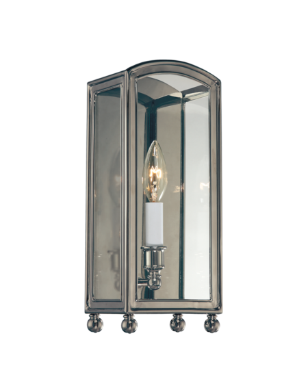  Millbrook Wall Sconce in Historical Nickel