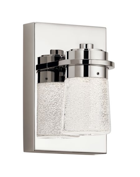 Kichler Vada 7 Inch Wall Sconce in Polished Nickel