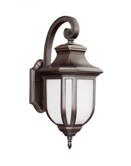 Sea Gull Childress 21 Inch Outdoor Wall Light in Antique Bronze