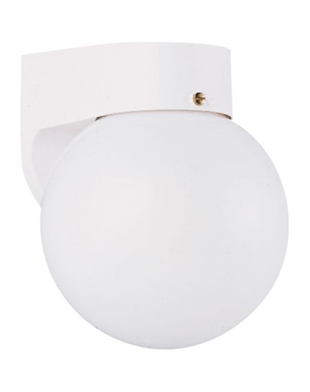 Generation Lighting Wall 7" Outdoor Wall Light in White