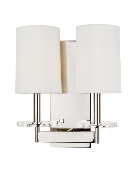  Chelsea Wall Sconce in Polished Nickel