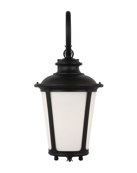 Generation Lighting Cape May Outdoor Wall Light in Black
