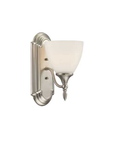 Savoy House Herndon 1 Light Wall Sconce in Satin Nickel