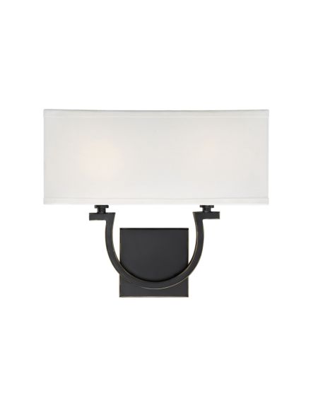 Rhodes 2-Light Wall Sconce in Classic Bronze