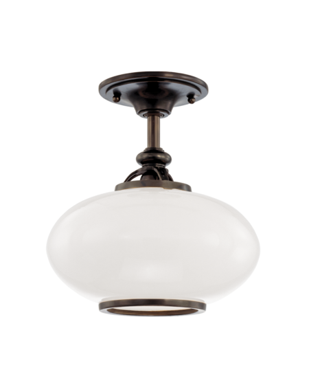  Canton Ceiling Light in Old Bronze