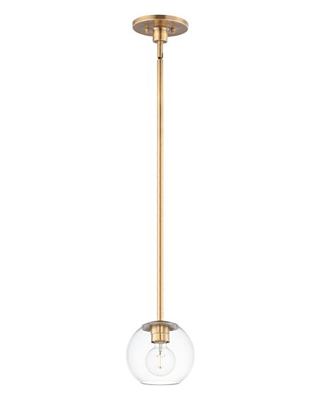  Branch Pendant Light in Natural Aged Brass