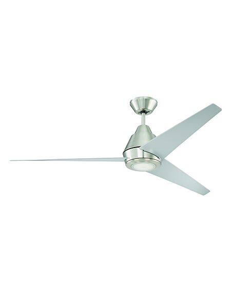 Craftmade 56" Acadian Ceiling Fan in Brushed Polished Nickel