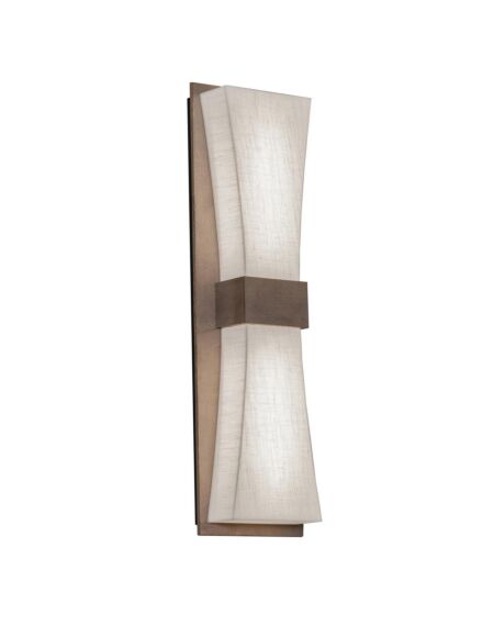 Aberdeen LED Wall Sconce in Weathered Grey