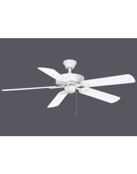  America 42" Indoor Ceiling Fan in Gloss White