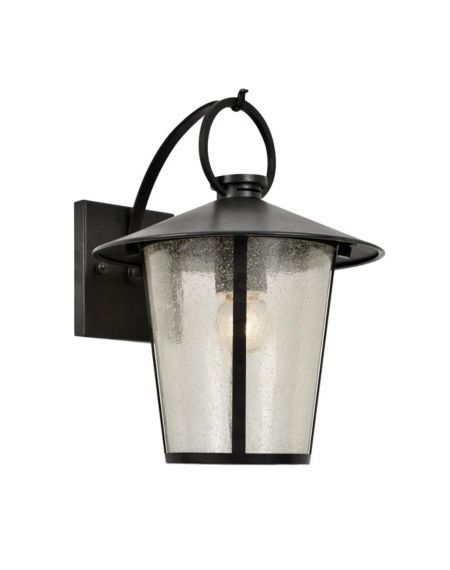  Andover Outdoor Wall Light in Matte Black