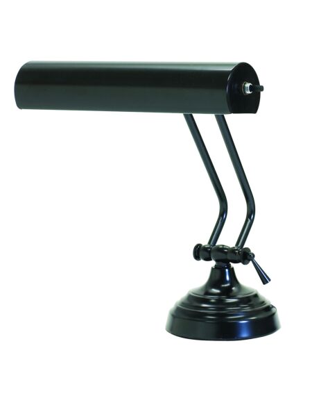 Advent 1-Light Piano with Desk Lamp in Black