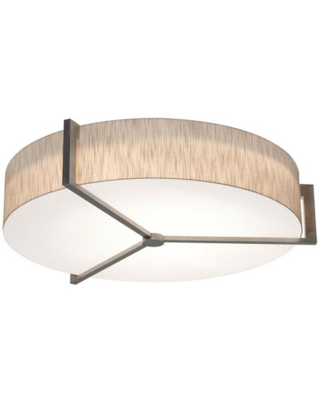 Apex LED Ceiling Mount in Weathered Grey