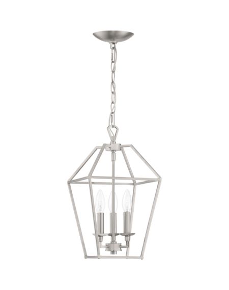 Aviary  Transitional Chandelier in Brushed Nickel