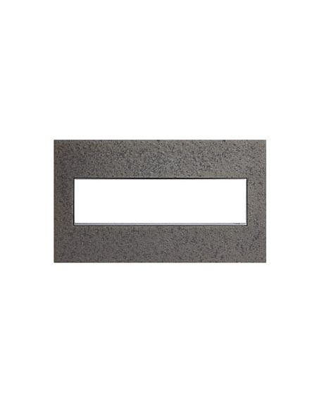  adorne Hubbardton Forge Natural Iron 4 Opening Wall Plate