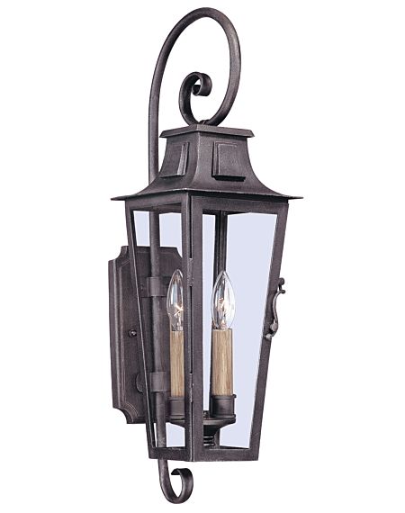 French Quarter 2-Light Outdoor Wall Lantern
