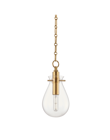 Ivy by Becki Owens Pendant in Aged Brass
