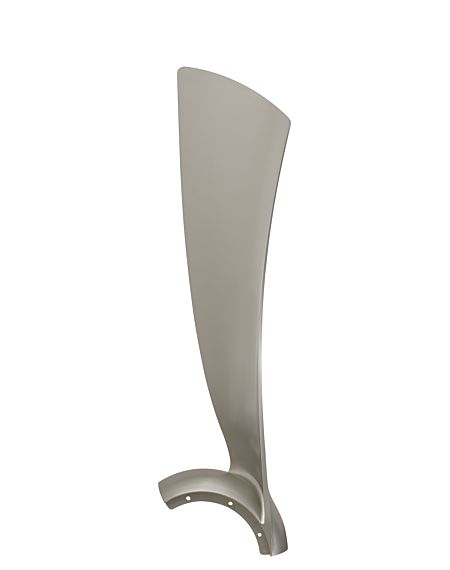 Fanimation Wrap Custom 52 Inch Ceiling Fan Blade in Brushed Nickel Set of 3
