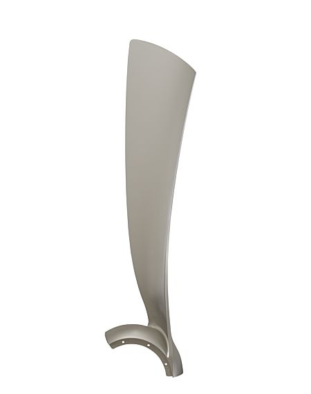 Fanimation Wrap Custom 60 Inch Ceiling Fan Blade in Brushed Nickel Set of 3