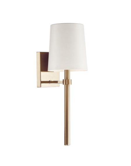  Bromley Wall Sconce in Vibrant Gold