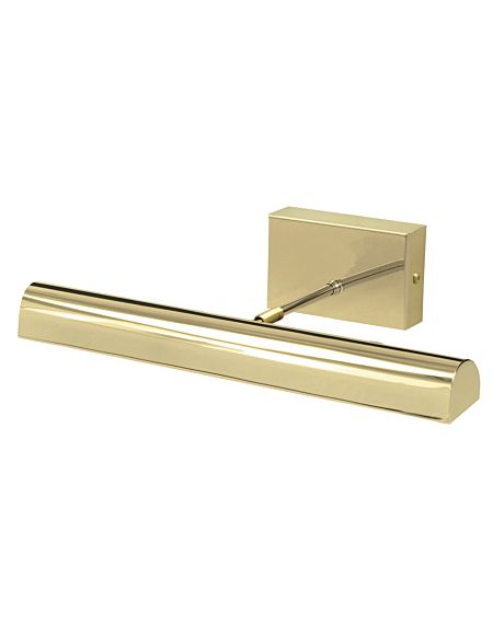 Battery Operated Classic LED Polished Brass Picture Light