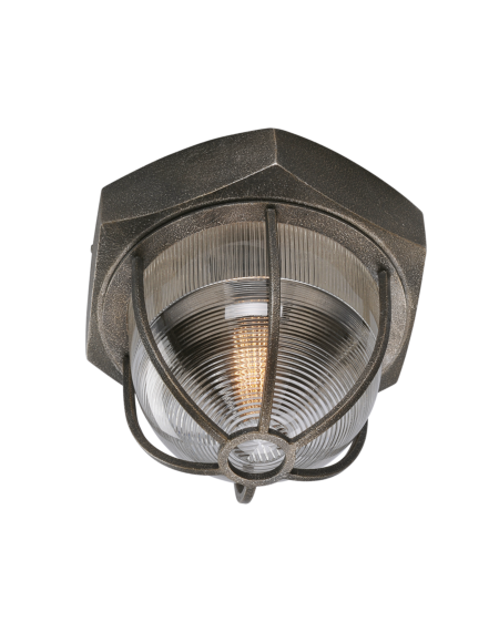 Acme Ceiling Light in Aged Silver