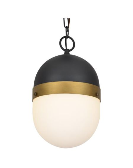 Brian Patrick Flynn for Capsule Outdoor Ceiling Light in Black And Gold